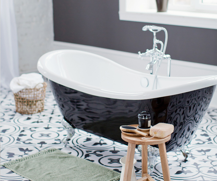 photo salle bain vintage baignoire photo salle bain vintage