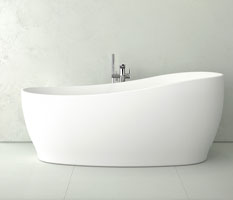 baignoire-ilot-ideal-standard-salle-bain-vintage baignoire ilot salle bain ideal standard vintage