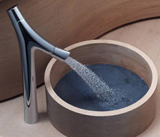 mitigeur-vasque-salle-bain-AXOR-philippe-star-zen-nature mitigeur vasque salle bain Philippe Starck AXOR nature zen