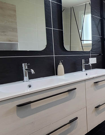 renovation-salle-bain-contemporain-mobilier-meuble-vasque renovation salle bain meuble double vasque