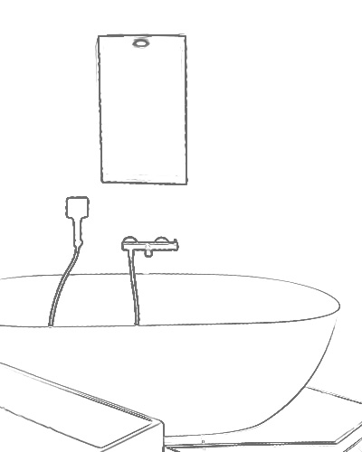 projet-renovation-salle-bain-douche-avant-apres-Espinasse-Sète-3D Projet rénovation salle de bain douche Plan 3D