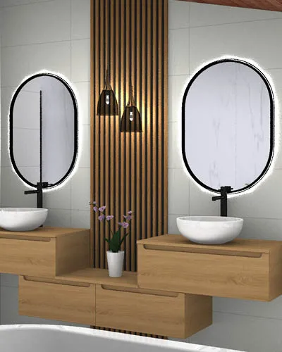 projet renovation salle bain contemporaine marbre bois S2ED Montamise 86 illustration plan 3d projet renovation salle bain contemporaine marbre bois S2ED Montamise 86 illustration plan 3d