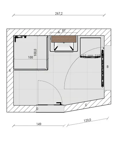 projet rénovation salle bain contemporaine mobilier vasque Gutzwiller Hégenheim 68 plan 3D projet rénovation salle bain contemporaine mobilier vasque Gutzwiller Hégenheim 68 plan 3D