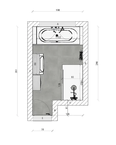 projet rénovation salle bain nature zen Gutzwiller Hegenheim 68 plan 3d projet rénovation salle bain nature zen Gutzwiller Hegenheim 68 plan 3d